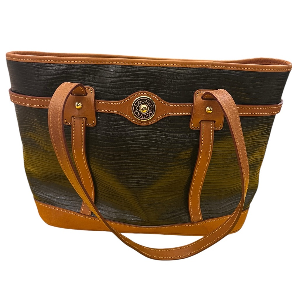 Dooney & Bourke Brown and Tan Women's Bag - Picture 2 of 9